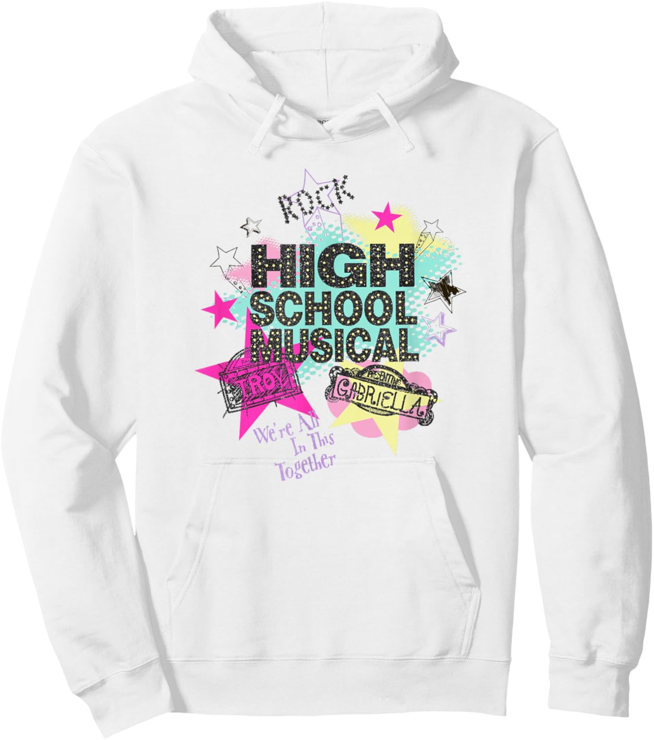 Disney High School Musical The Series All in This Together Hoodie - Hoodie | White