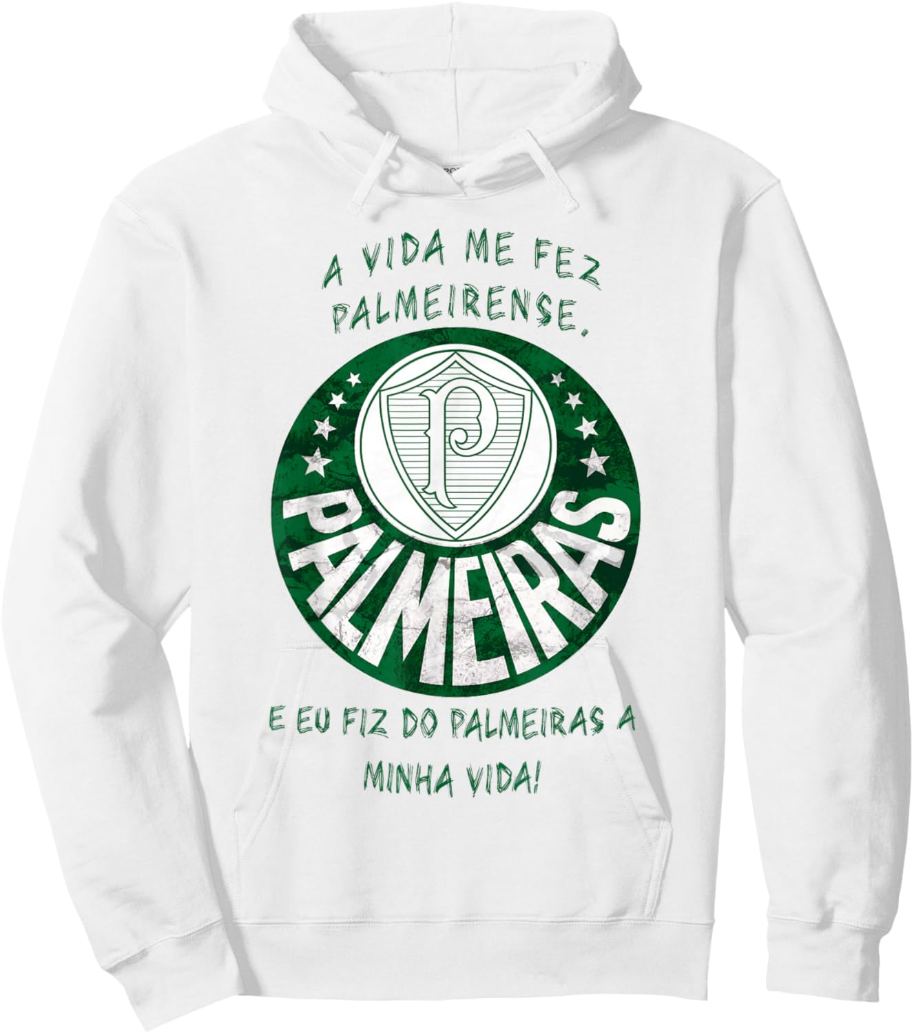 Camiseta Palmeiras Brasil Soccer Hoodie - Hoodie | White