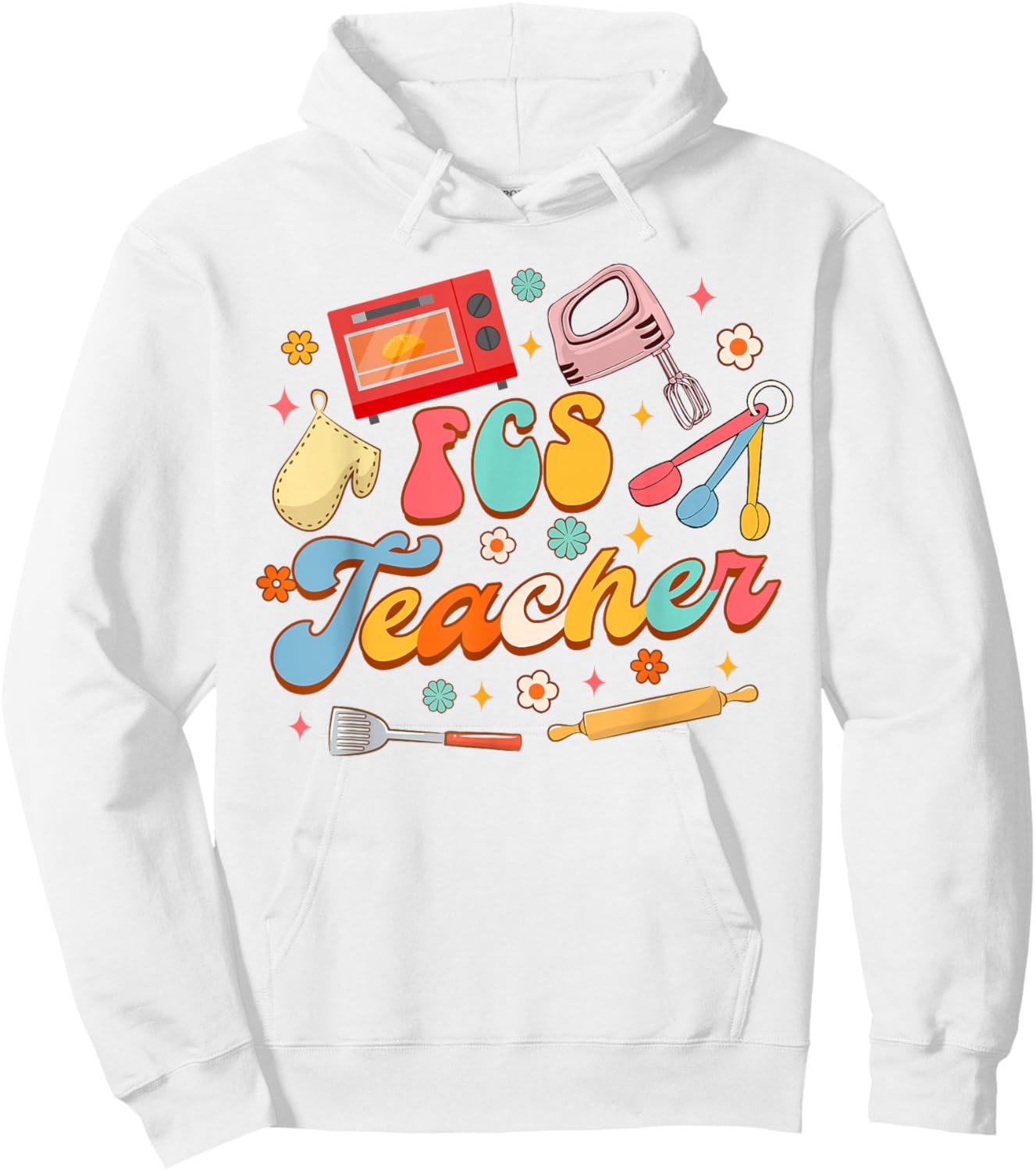 FCS Family Consumer Science Home Economics FCS Teacher Men Women Girls Kids Hoodie - Hoodie | White