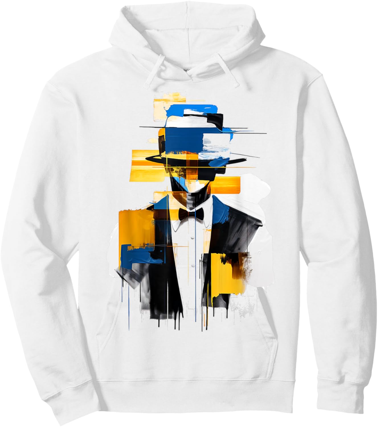 Men Drawing Art Human Lover Painting Graphic Men Hoodie - Hoodie | White