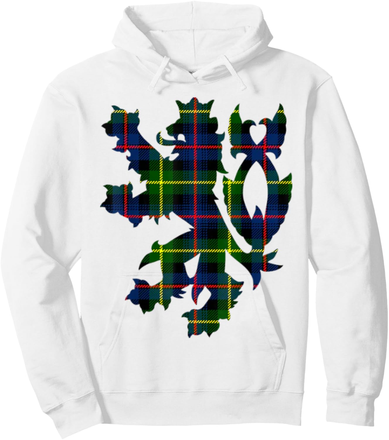 Clan Farquharson Tartan Scottish Family Name Scotland Pride Hoodie - Hoodie | White