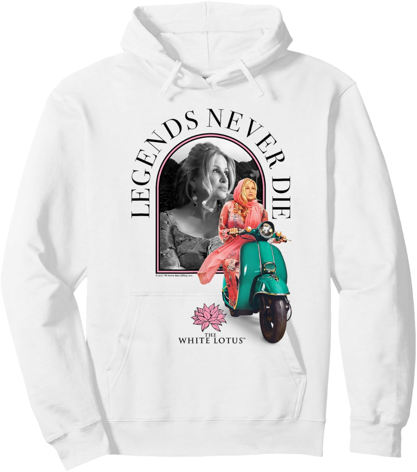Legends Never Die , grey, S Hoodie - Hoodie | White