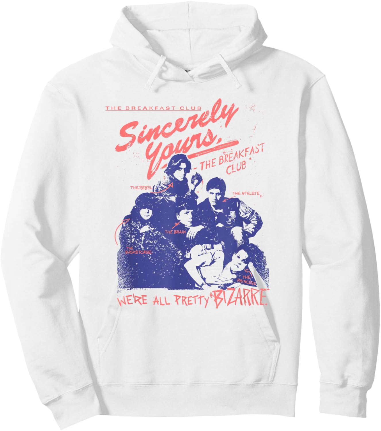 The Breakfast Club Pretty Bizarre Hoodie - Hoodie | White