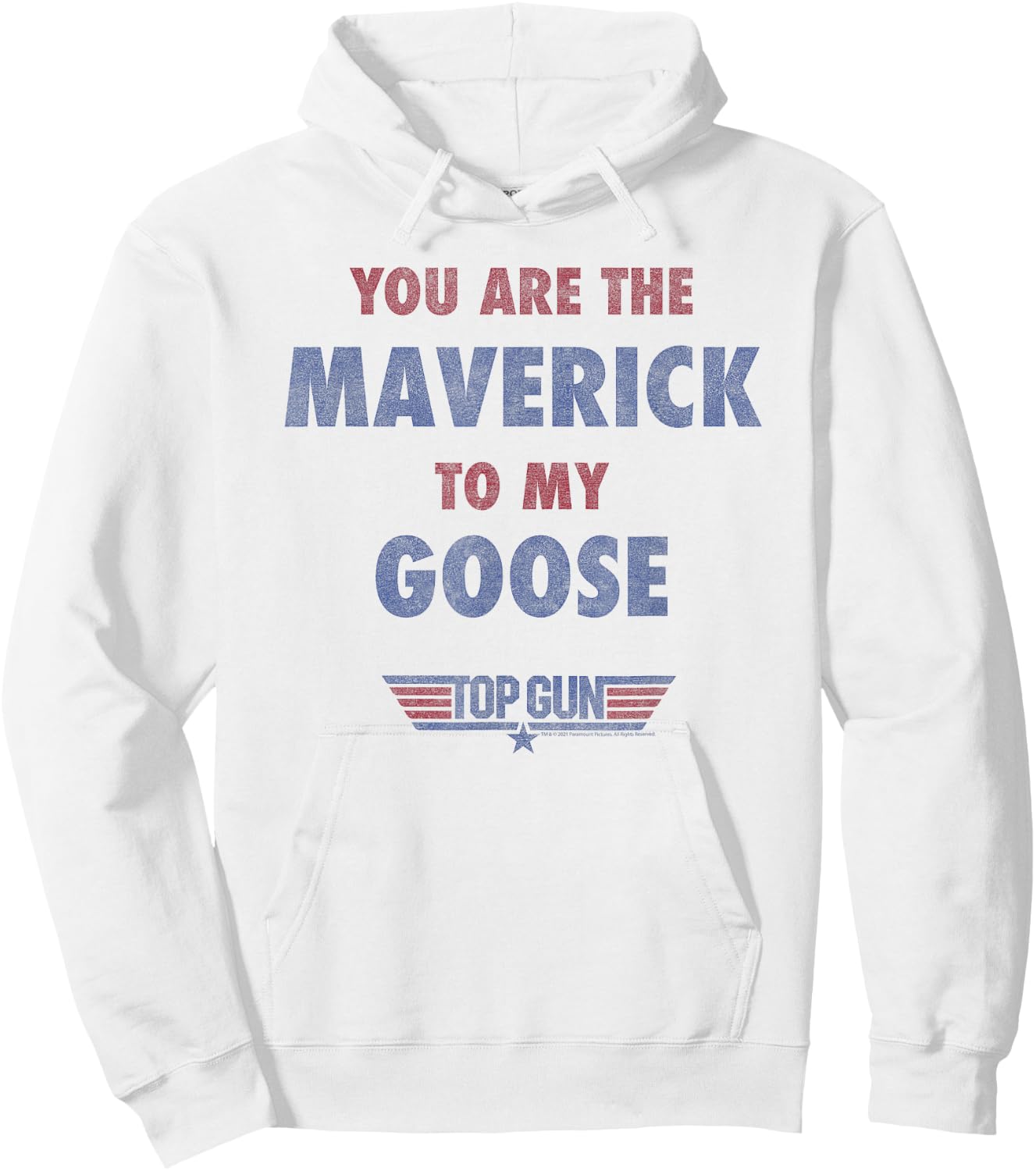 Top Gun You are The Maverick to My Goose Hoodie - Hoodie | White