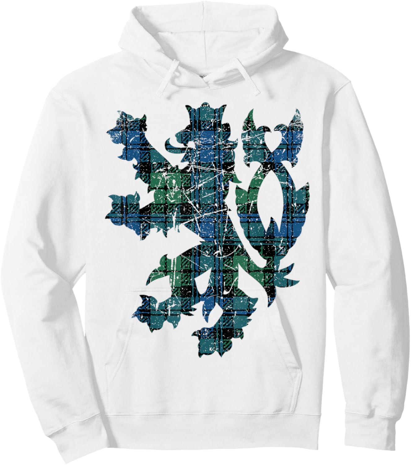 Clan Campbell Tartan Scottish Family Name Scotland Pride Hoodie - Hoodie | White