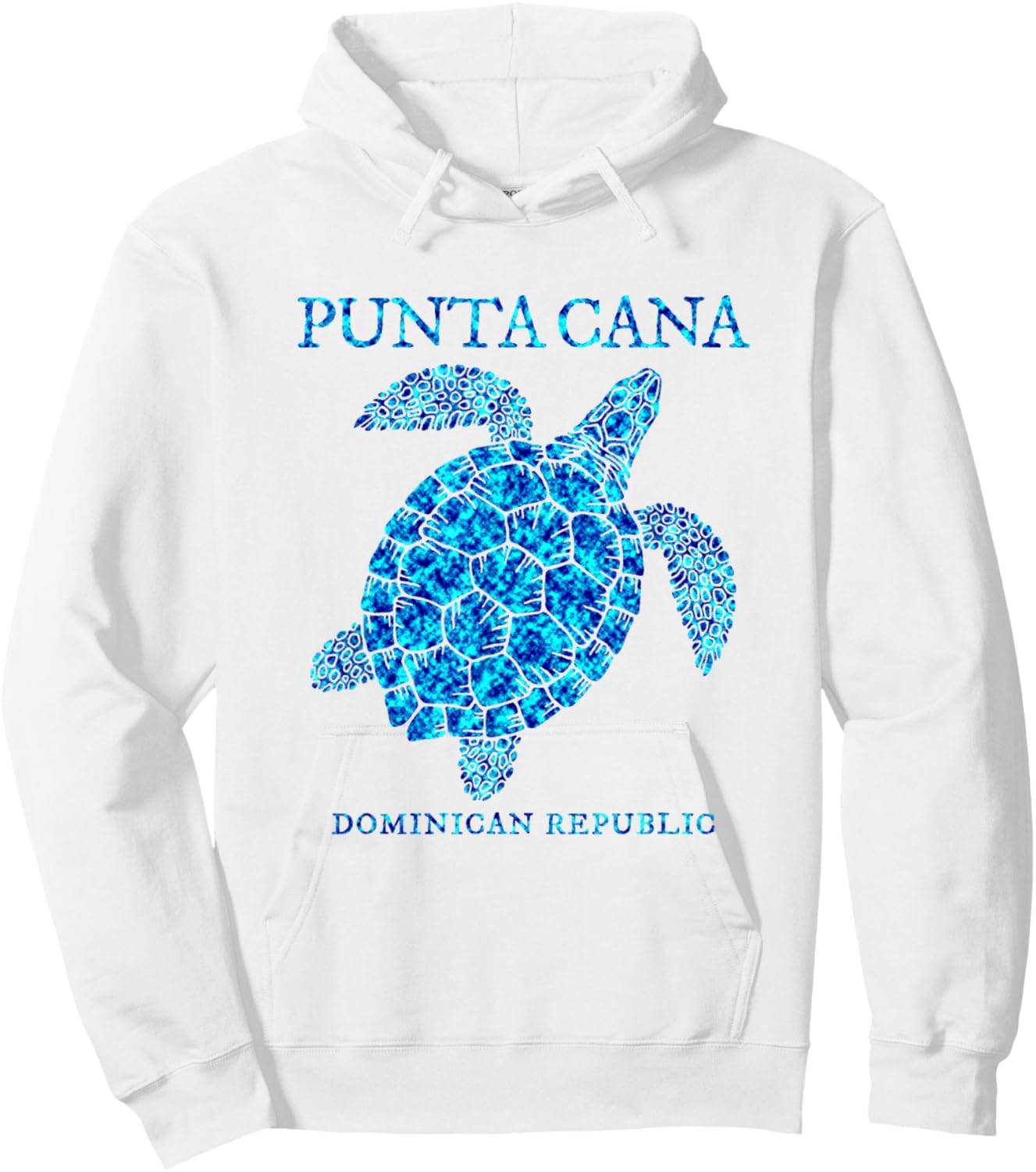 Punta Cana Dominican Republic Sea Turtle Boys Girls Toddler Hoodie - Hoodie | White