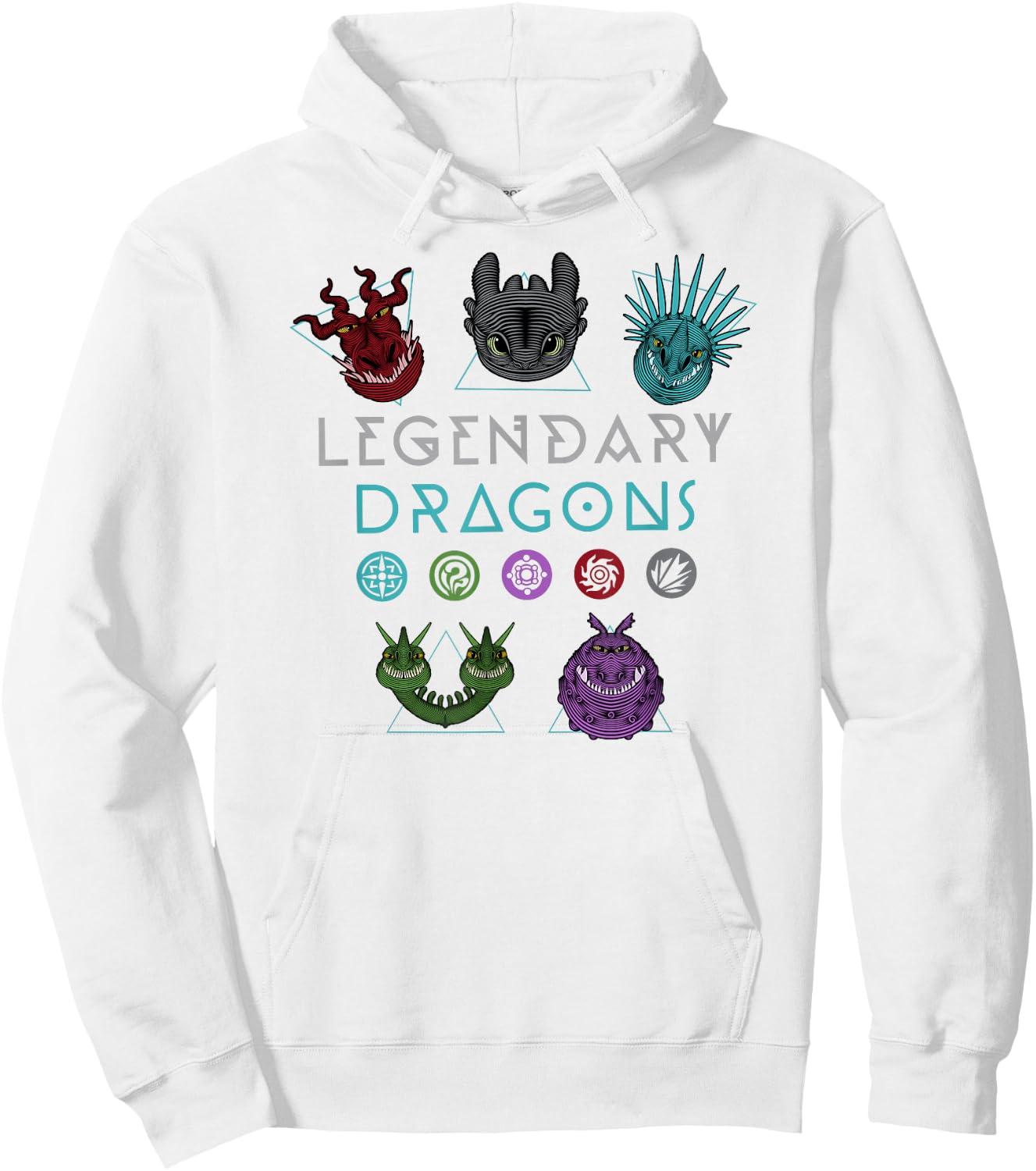 How to Train Your Dragon 3 Hidden World Legendary Hoodie - Hoodie | White