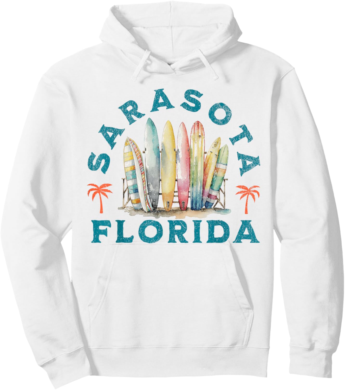 Sarasota Hoodie - Hoodie | White