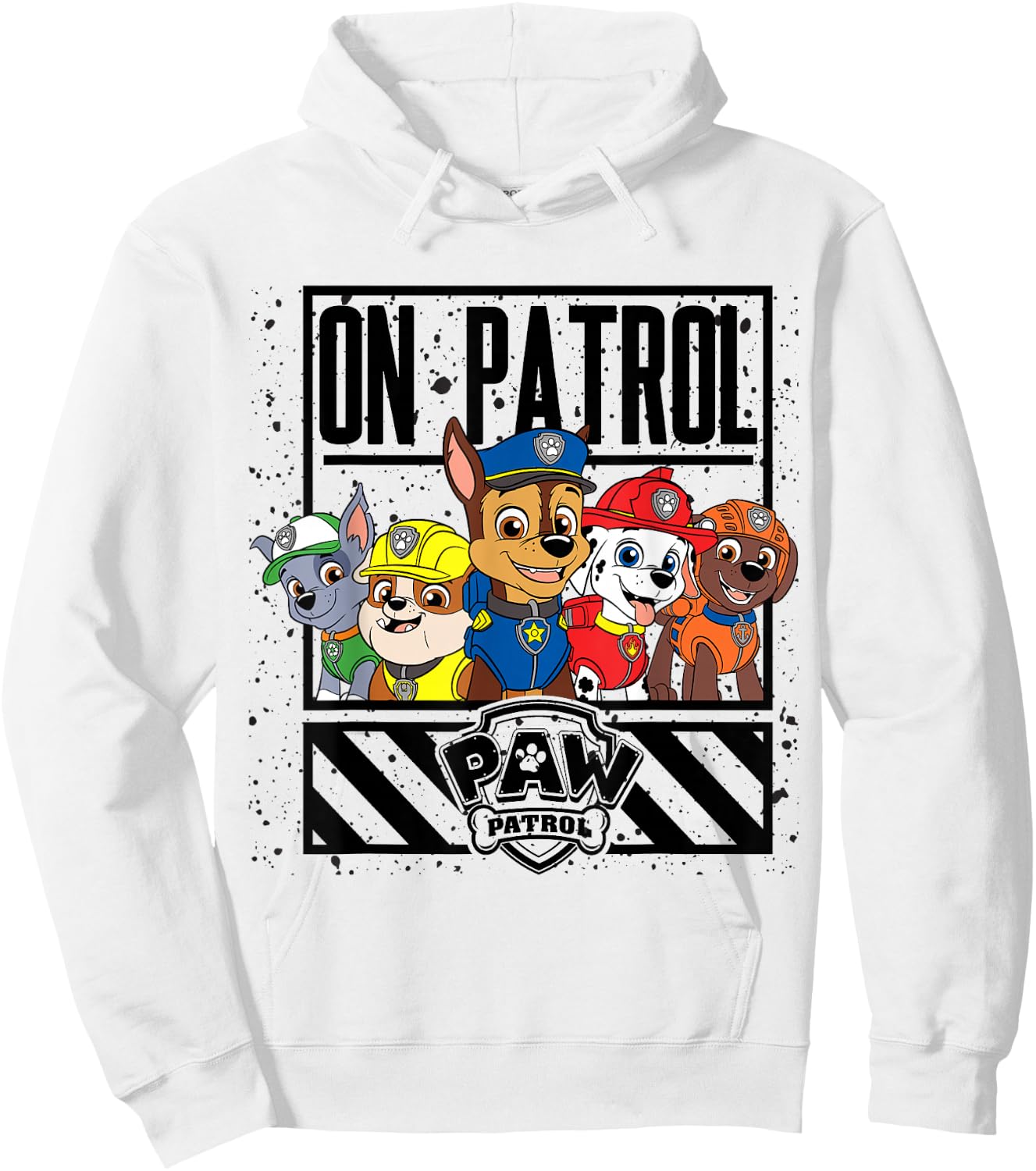 Paw Patrol Group On Patrol Hoodie - Hoodie | White