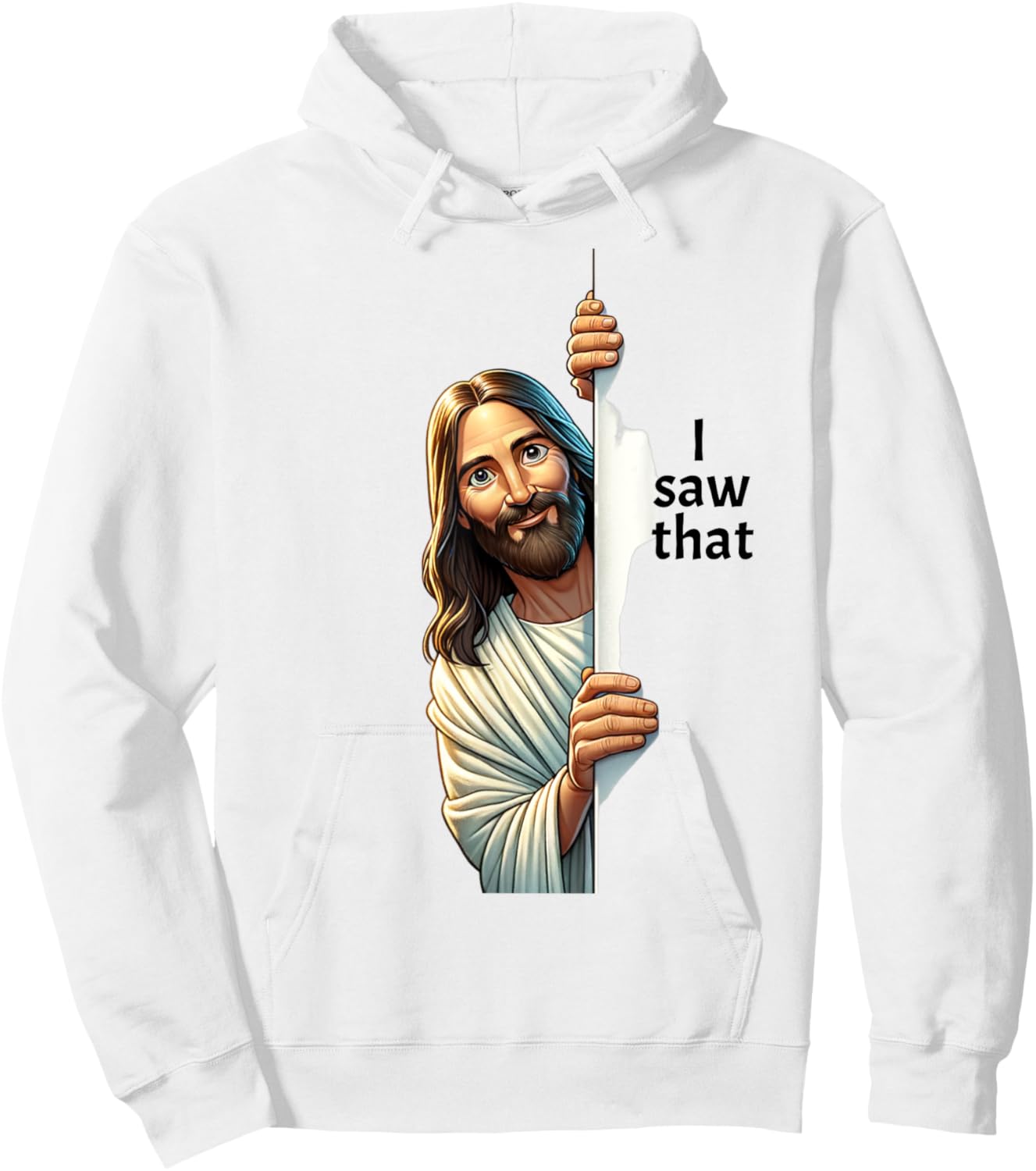 Jesus Christ I Saw That Hoodie - Hoodie | White
