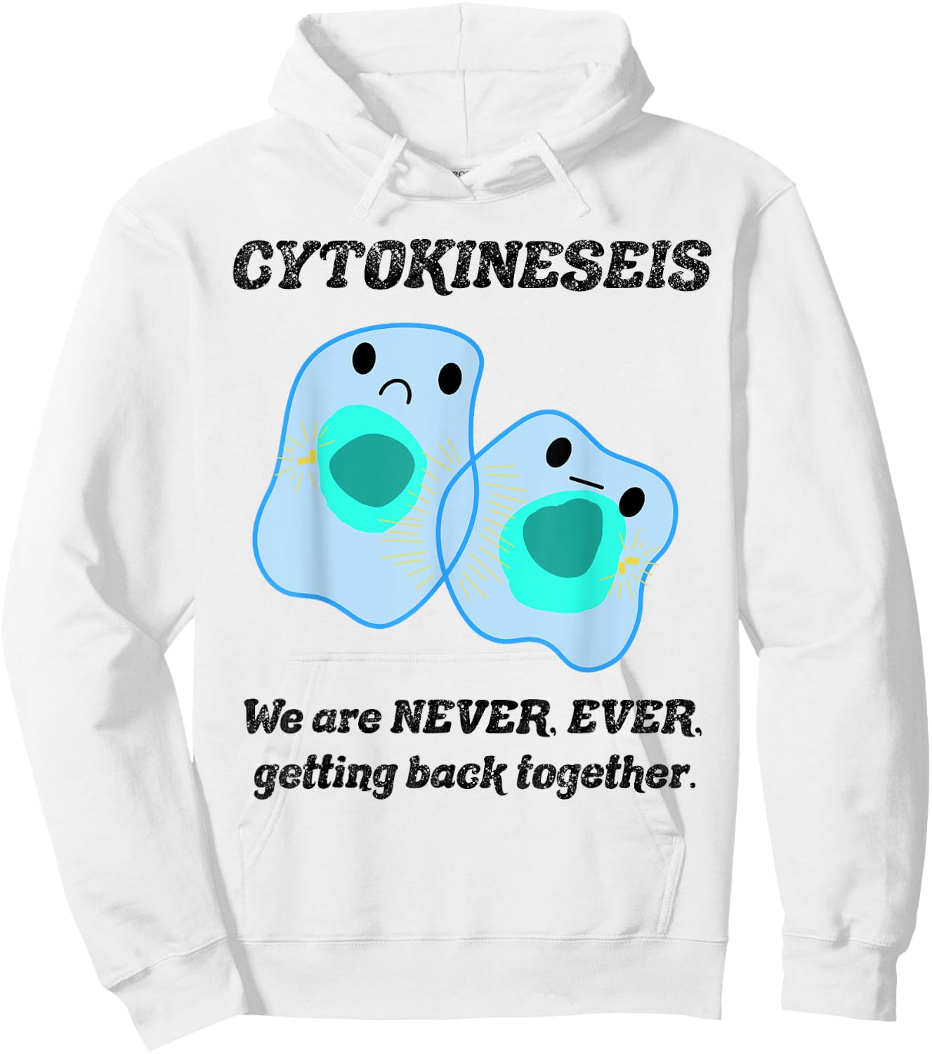 Funny Biology T shirts - Science Biology Teacher Gift Hoodie - Hoodie | White