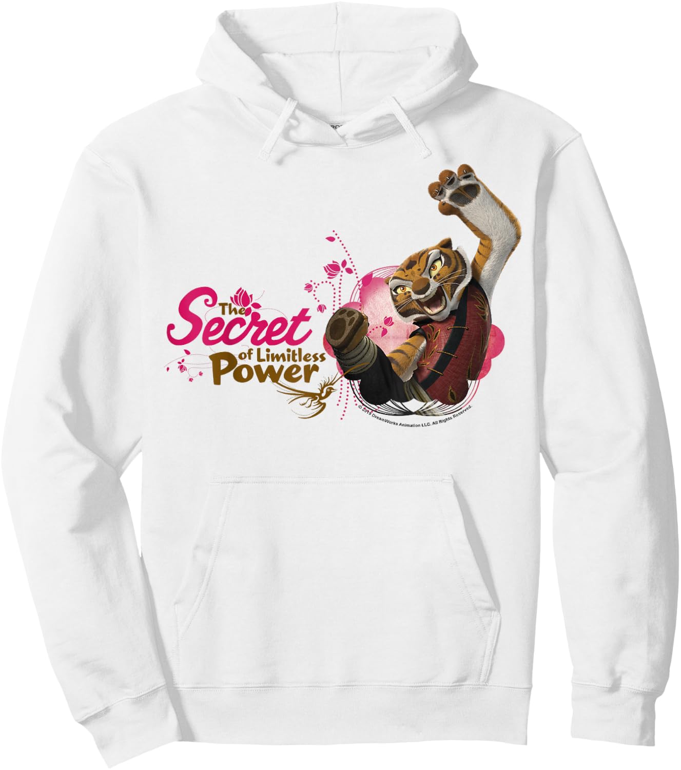 Kung Fu Panda Tigress The Secret Of Limitless Power Hoodie - Hoodie | White