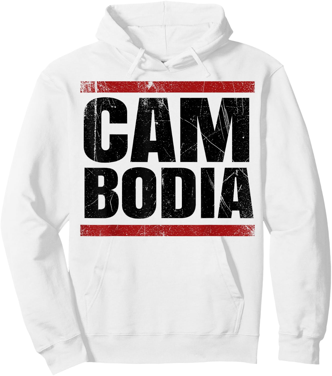 Cambodia Hoodie - Hoodie | White