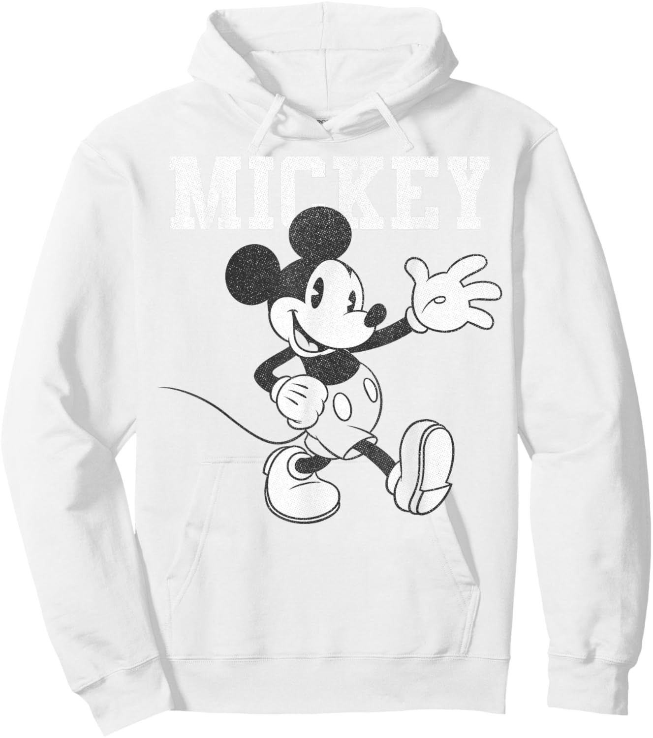 Disney Mickey And Friends Mickey Classic Red Short , Red, S Hoodie - Hoodie | White