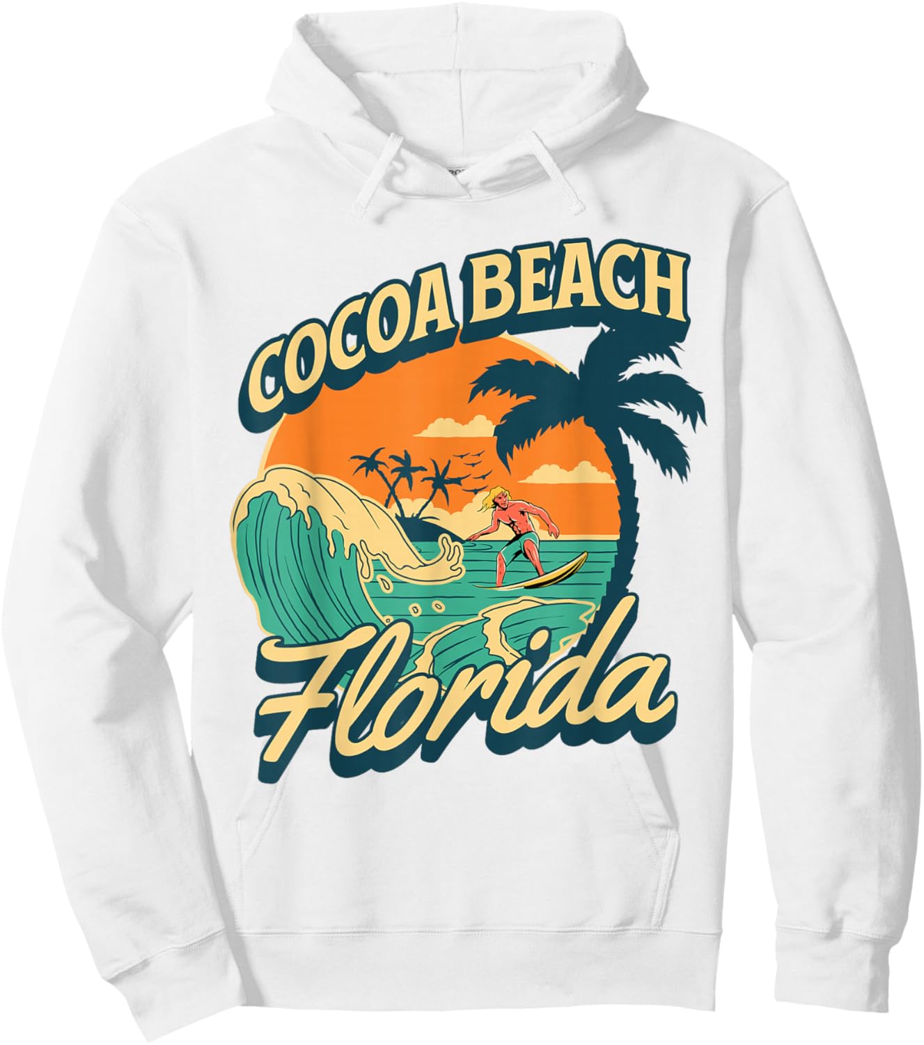Cocoa Beach Hoodie - Hoodie | White