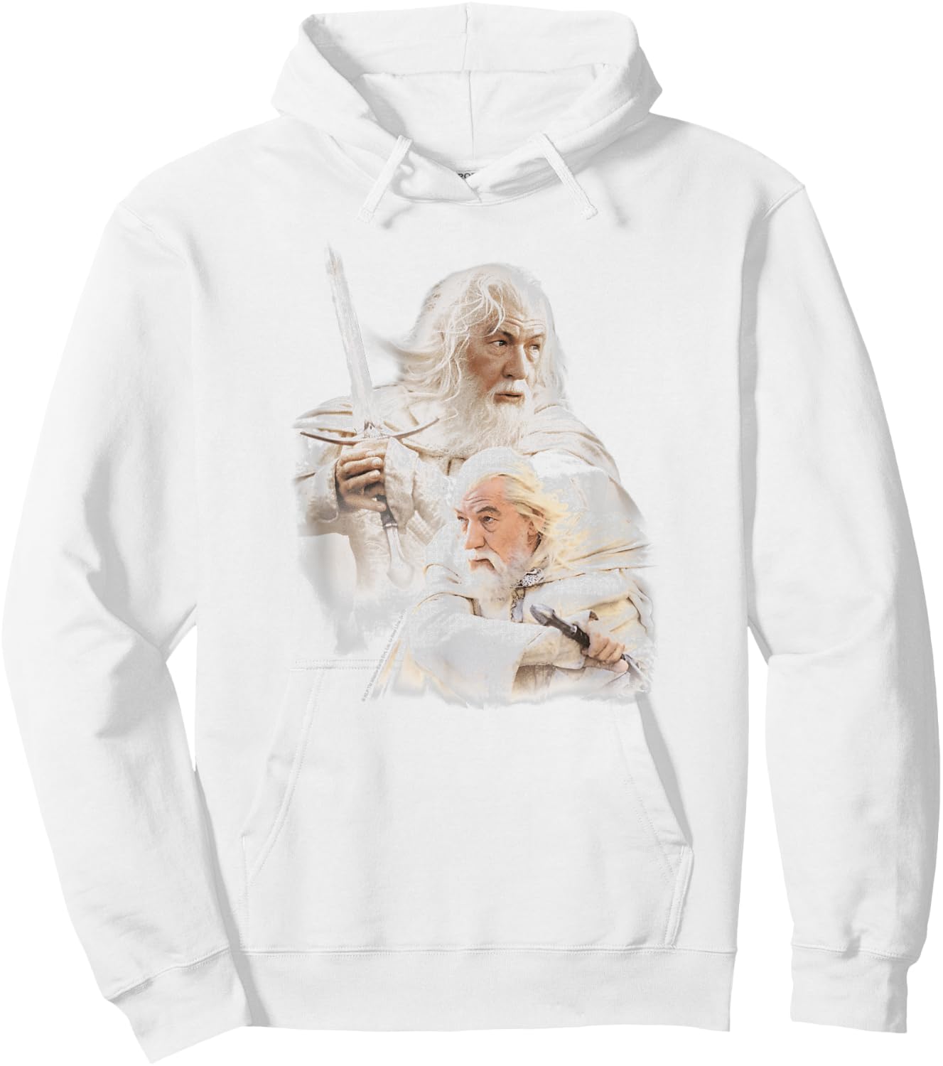 Lord of the Rings Gandalf the White Hoodie - Hoodie | White