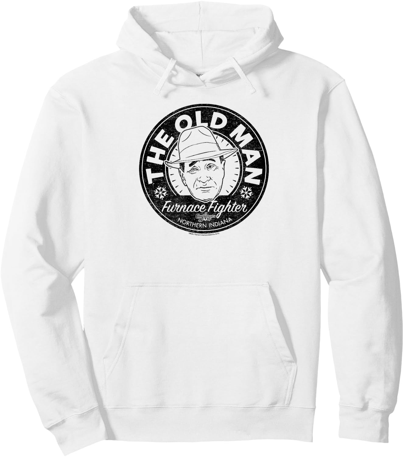 A Christmas Story The Old Man Hoodie - Hoodie | White
