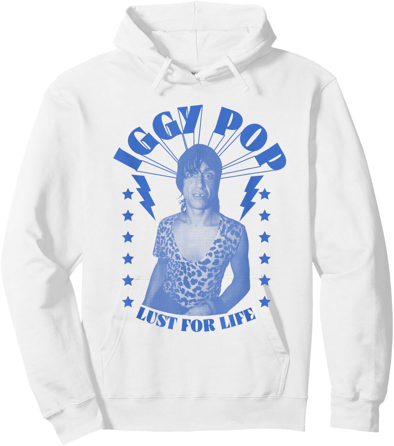 Iggy Pop Lust for Life Hoodie - Hoodie | White