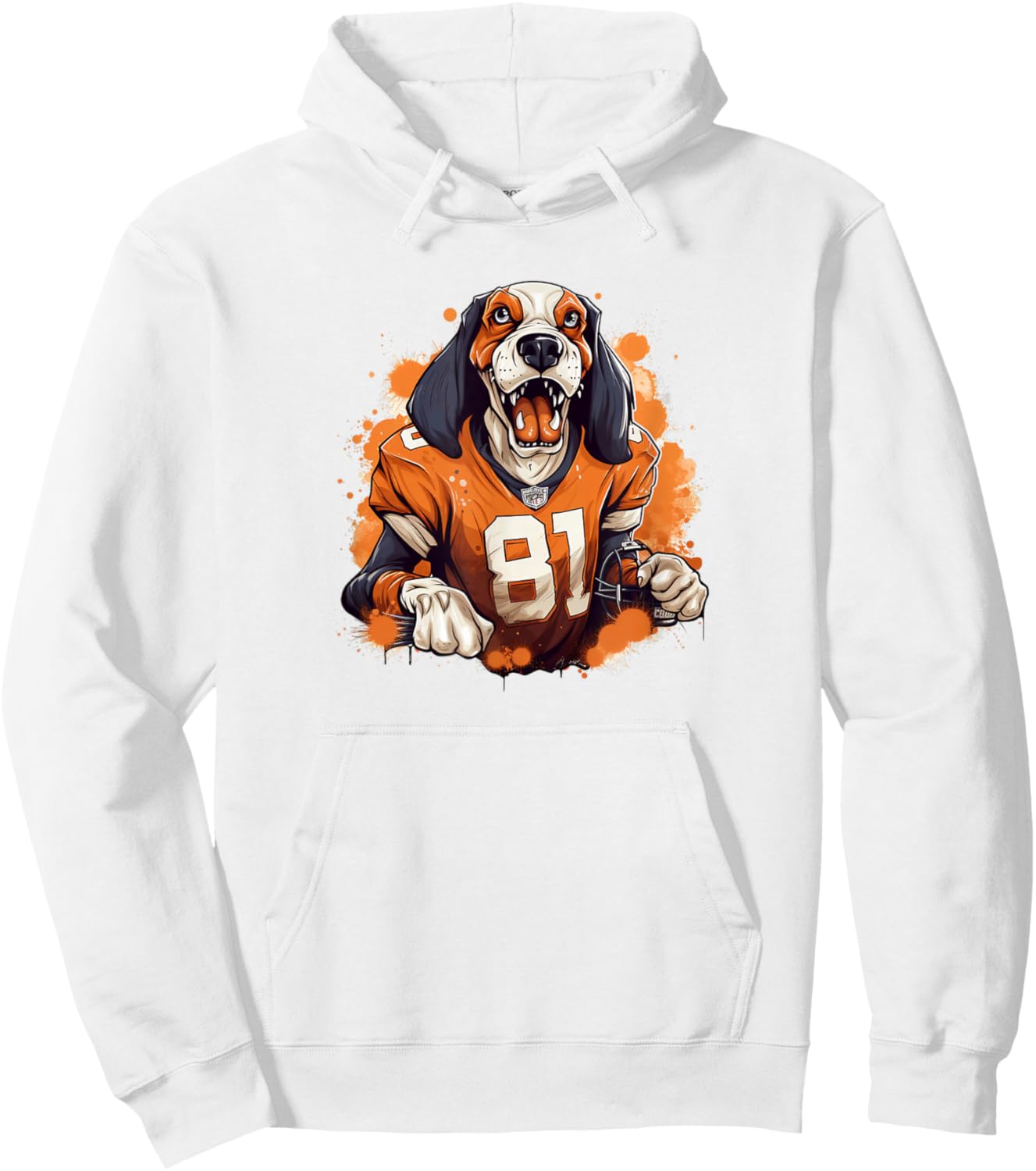 Tennessee Dog Sport Lovers | Tennessee Tri Stars Hoodie - Hoodie | White