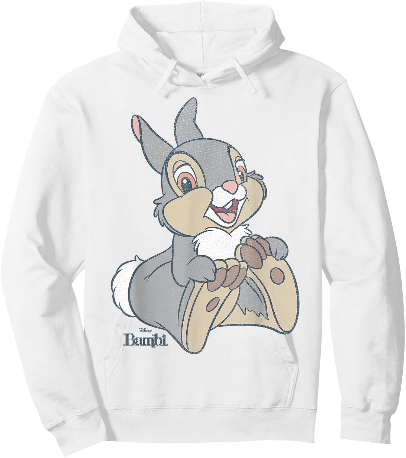 Disney Bambi Thumper Big Portrait Hoodie - Hoodie | White