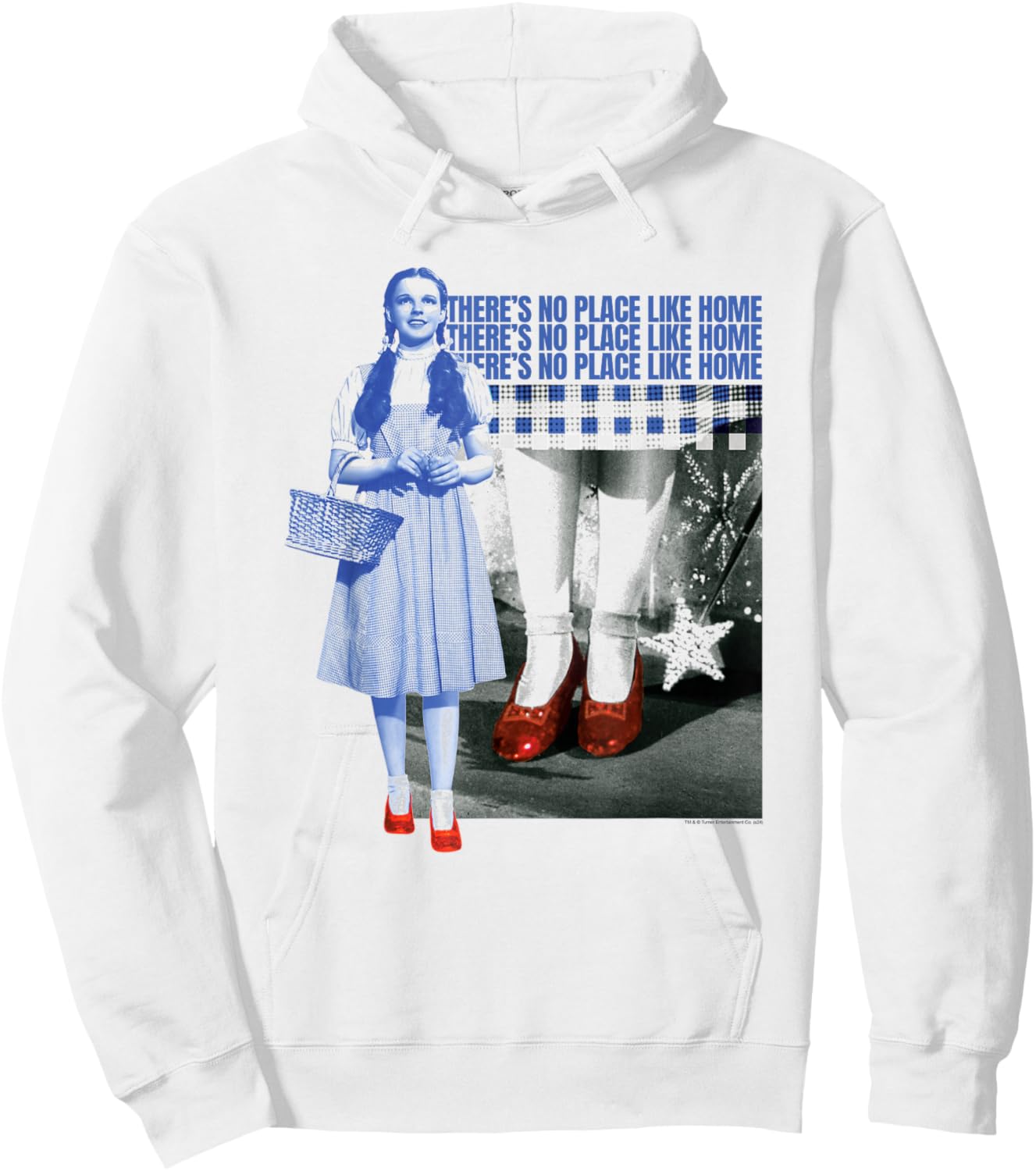 Wizard of Oz There's No Place Like Home Dorothy Retro Movie Hoodie - Hoodie | White