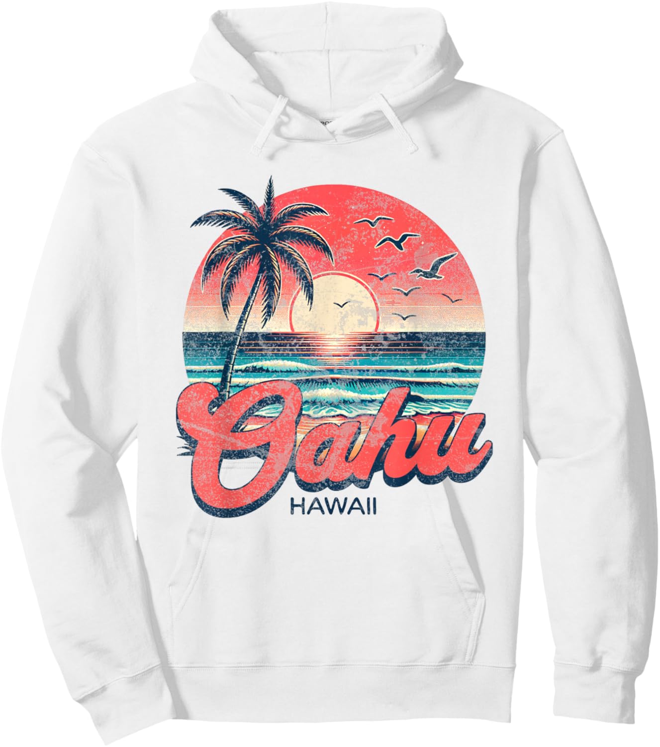 Oahu Hoodie - Hoodie | White