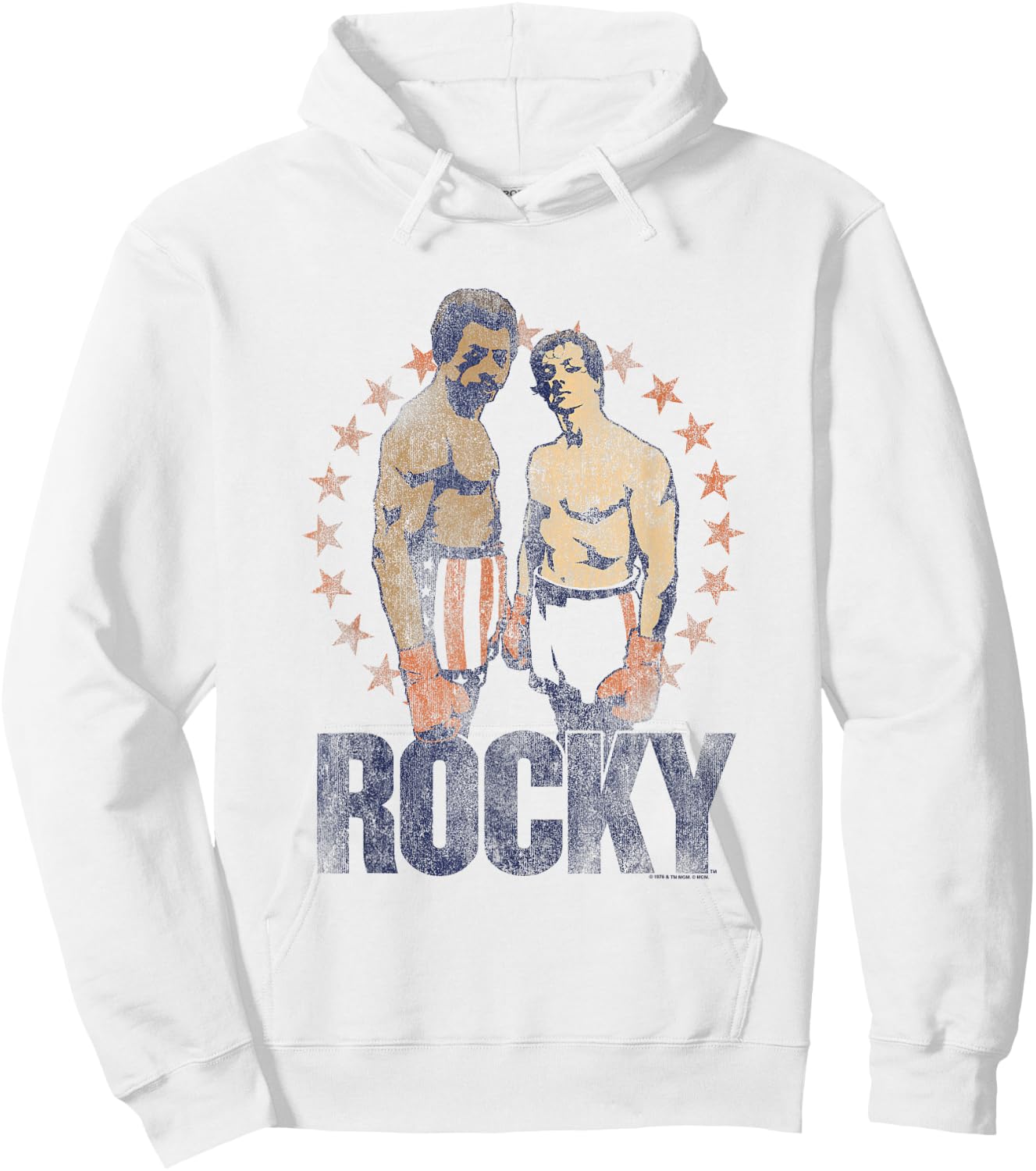 Rocky Creed and Balboa Hoodie - Hoodie | White
