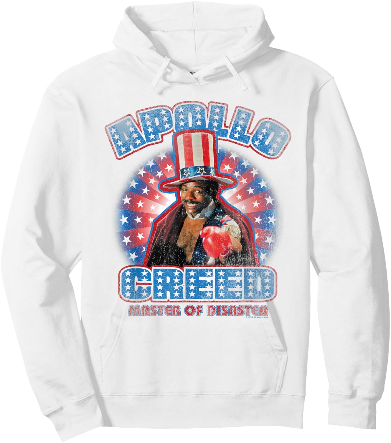 Rocky Apollo Creed Hoodie - Hoodie | White