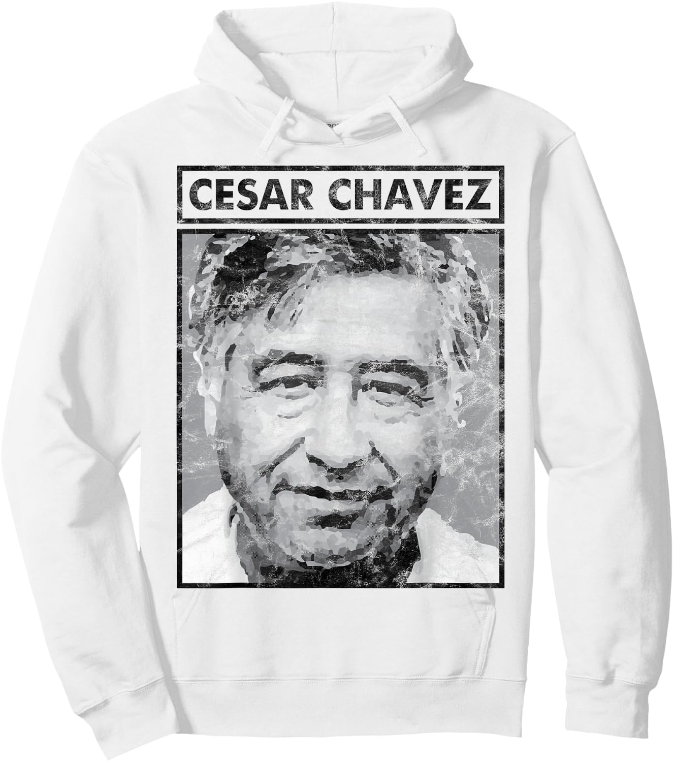 Cesar Chavez Portrait Women, Si Se Puede Hoodie - Hoodie | White
