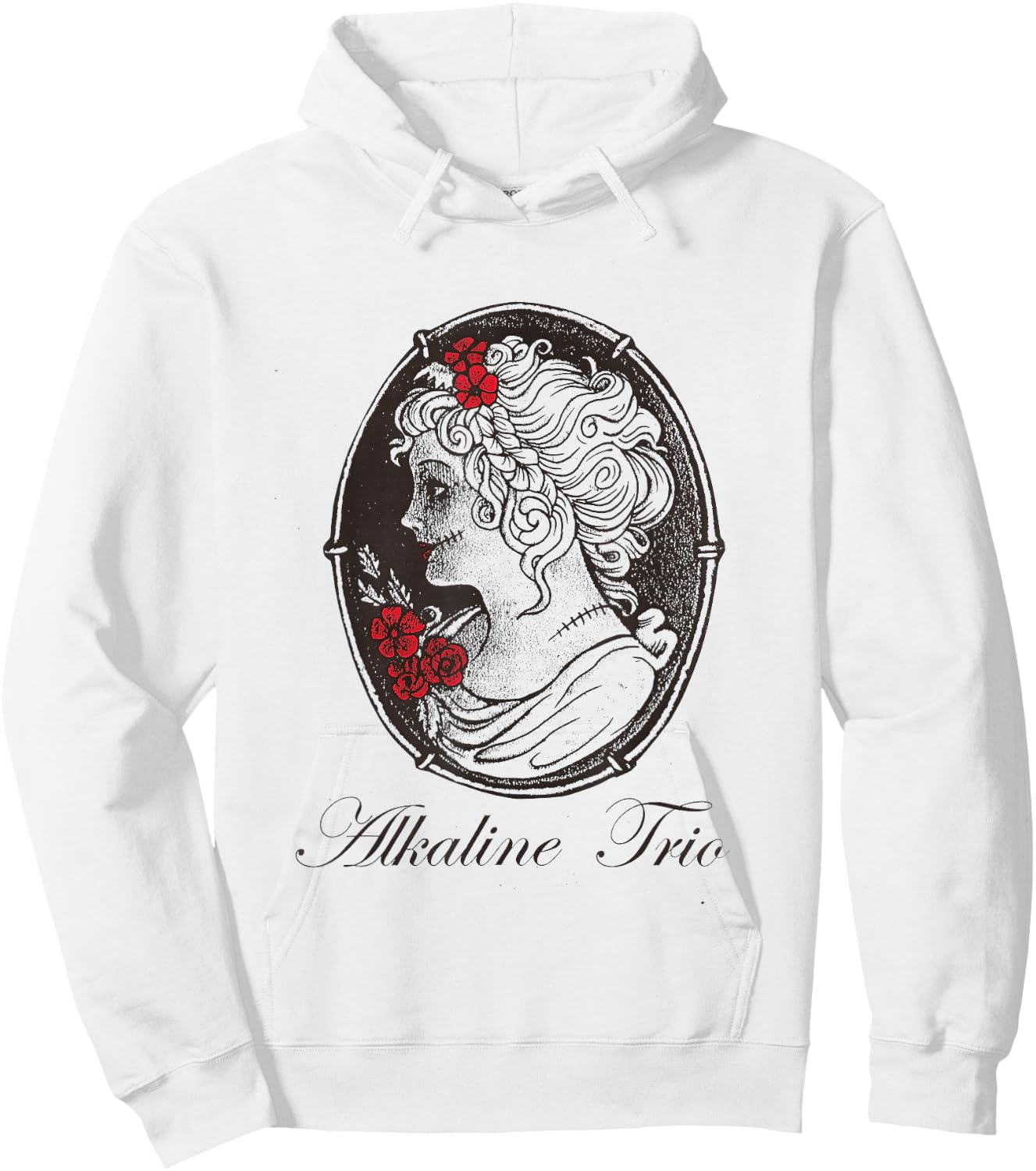 Alkaline Trio - Official Merchandise - Cameo Hoodie - Hoodie | White