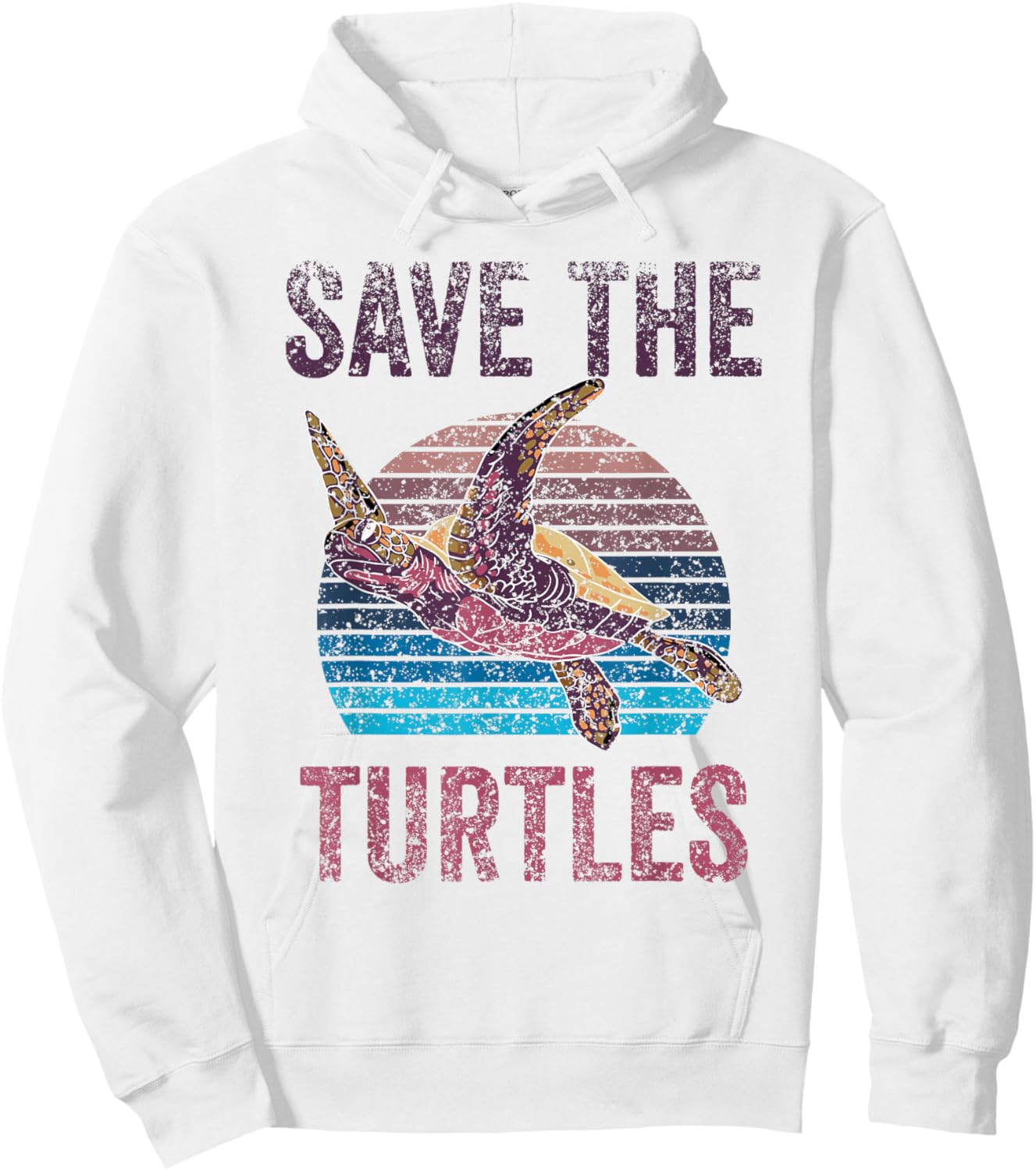 Save The Turtles Animal Turtle Pet Lover Hoodie - Hoodie | White