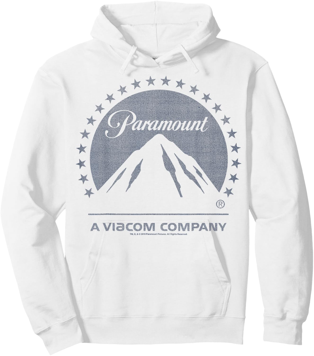 Paramount Classic Chest Logo Hoodie - Hoodie | White