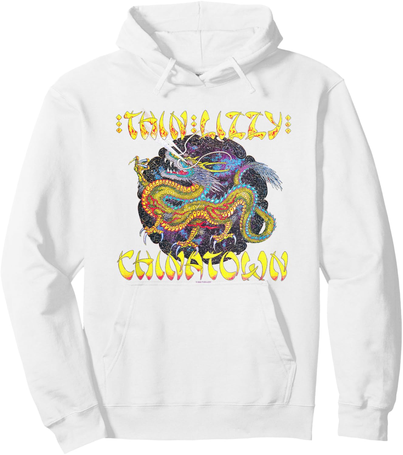 Thin Lizzy - Chinatown Hoodie - Hoodie | White