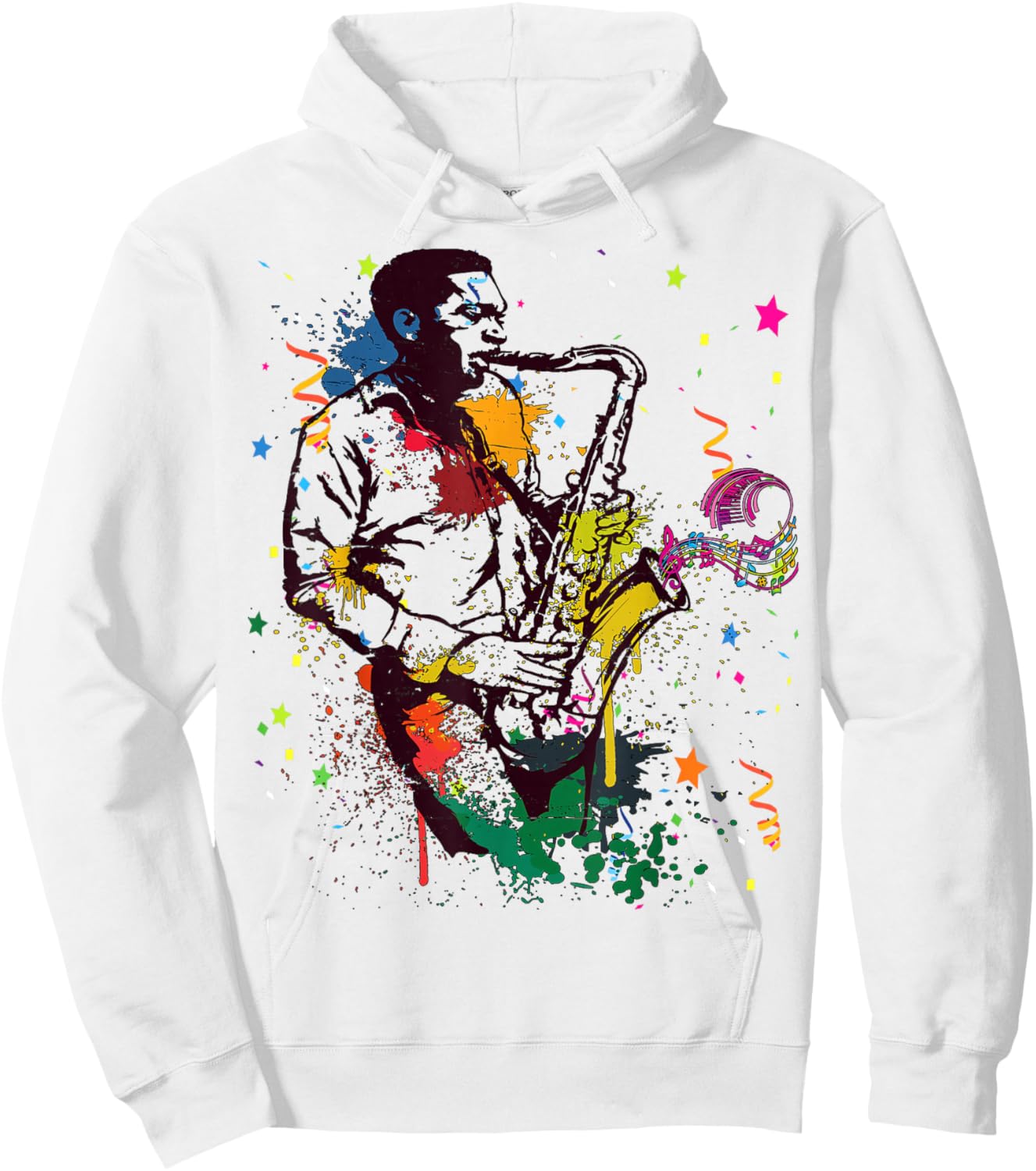 Happy International Jazz Day Jazz Lovers Top Queen Jazz Int'l Jazz Day Jazz Addicts Jazz Cats Acid Jazz Hoodie - Hoodie | White