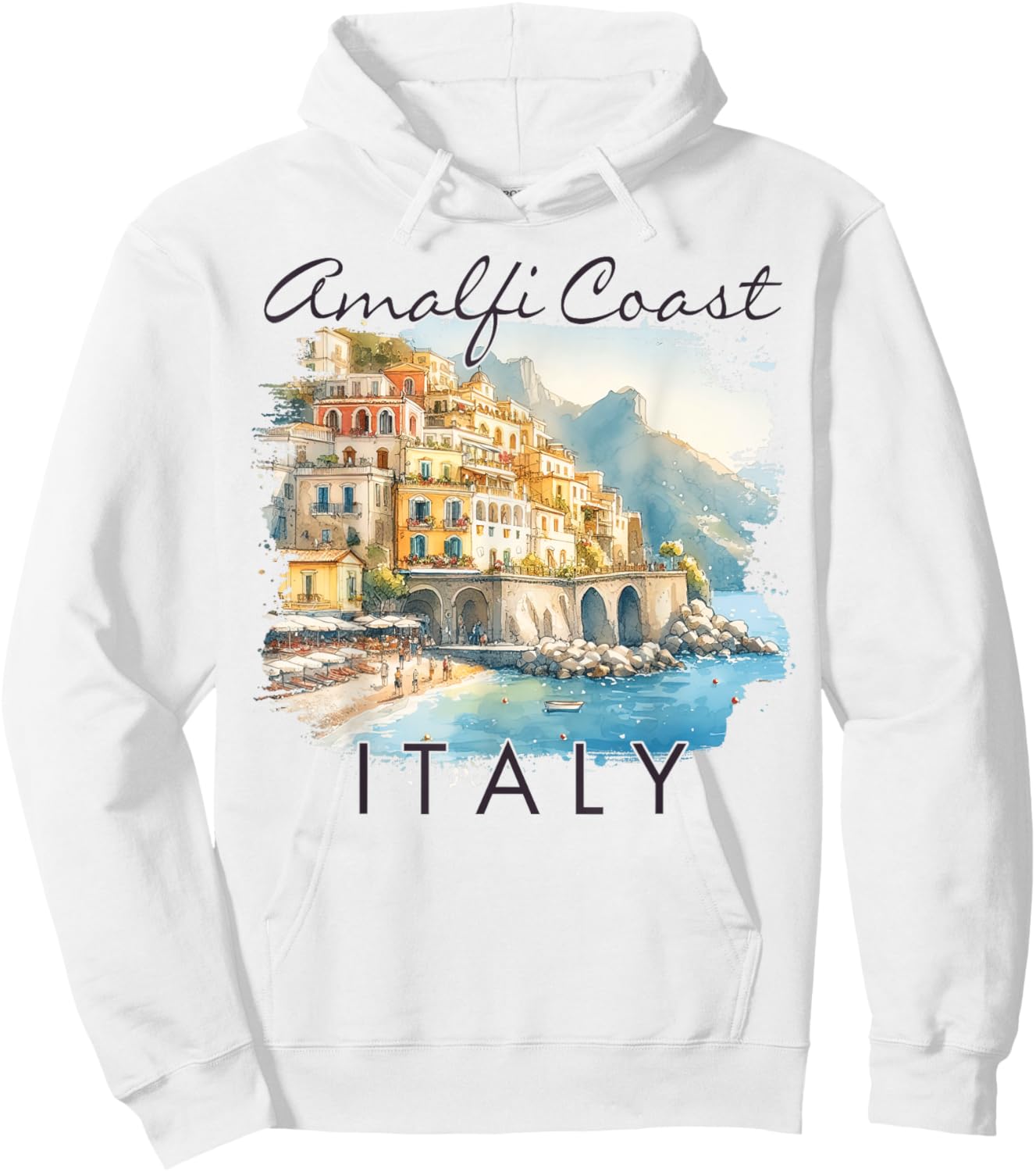 Amalfi Coast Italy Travel Vacation Meet Me In Amalfi Coast Hoodie - Hoodie | White