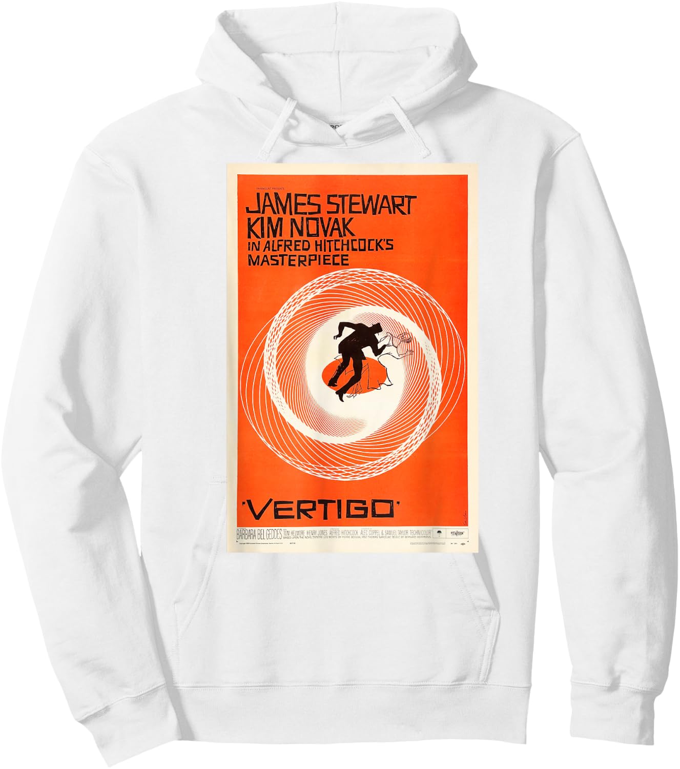 Vertigo Movie Poster Hoodie - Hoodie | White