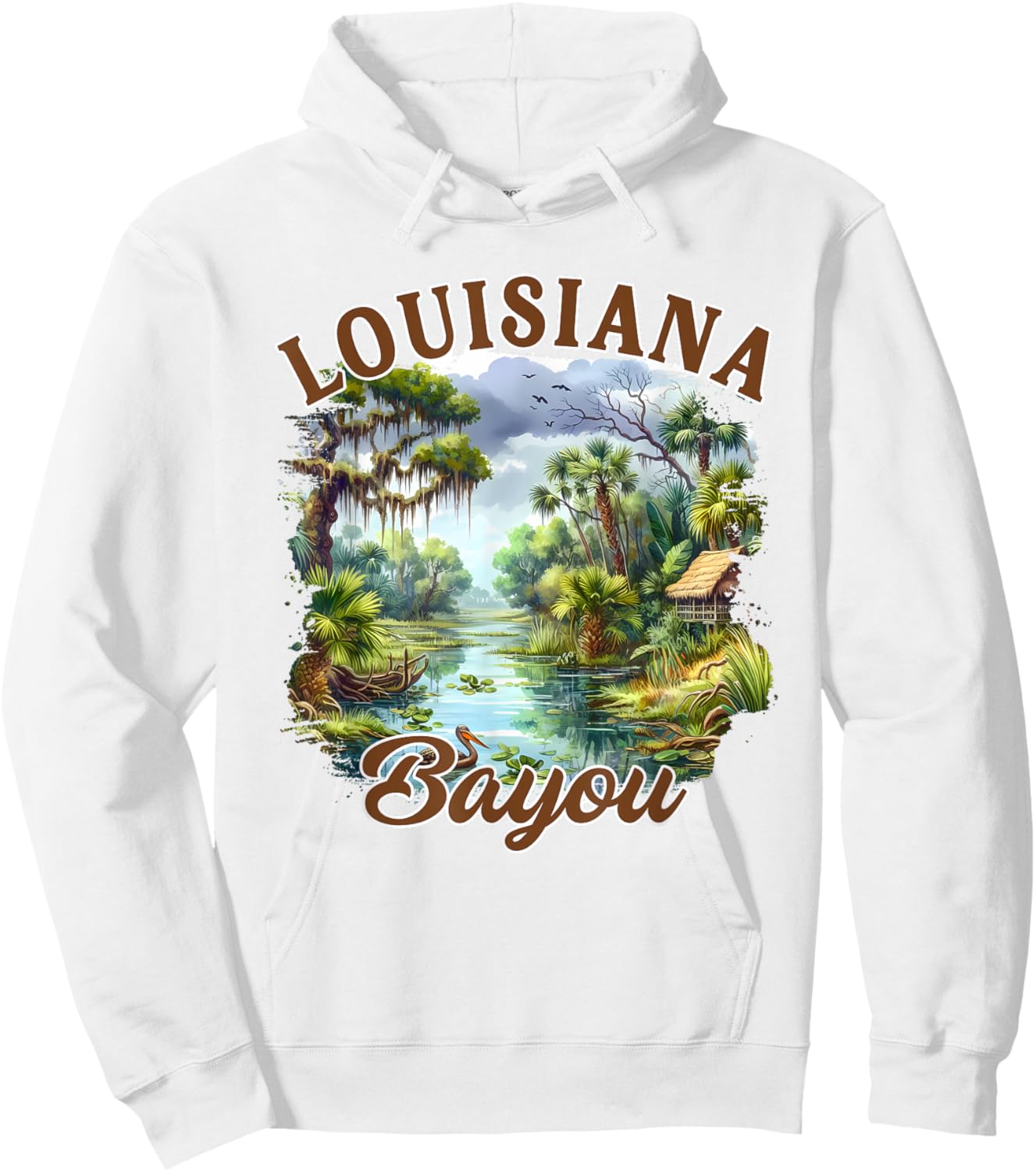 Louisiana Bayou Travel Exploring Trip Meet Me In Louisiana Hoodie - Hoodie | White