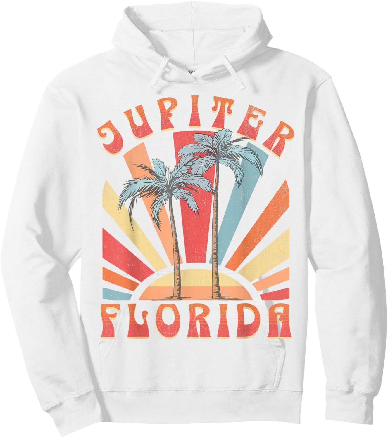 Jupiter Florida Hoodie - Hoodie | White