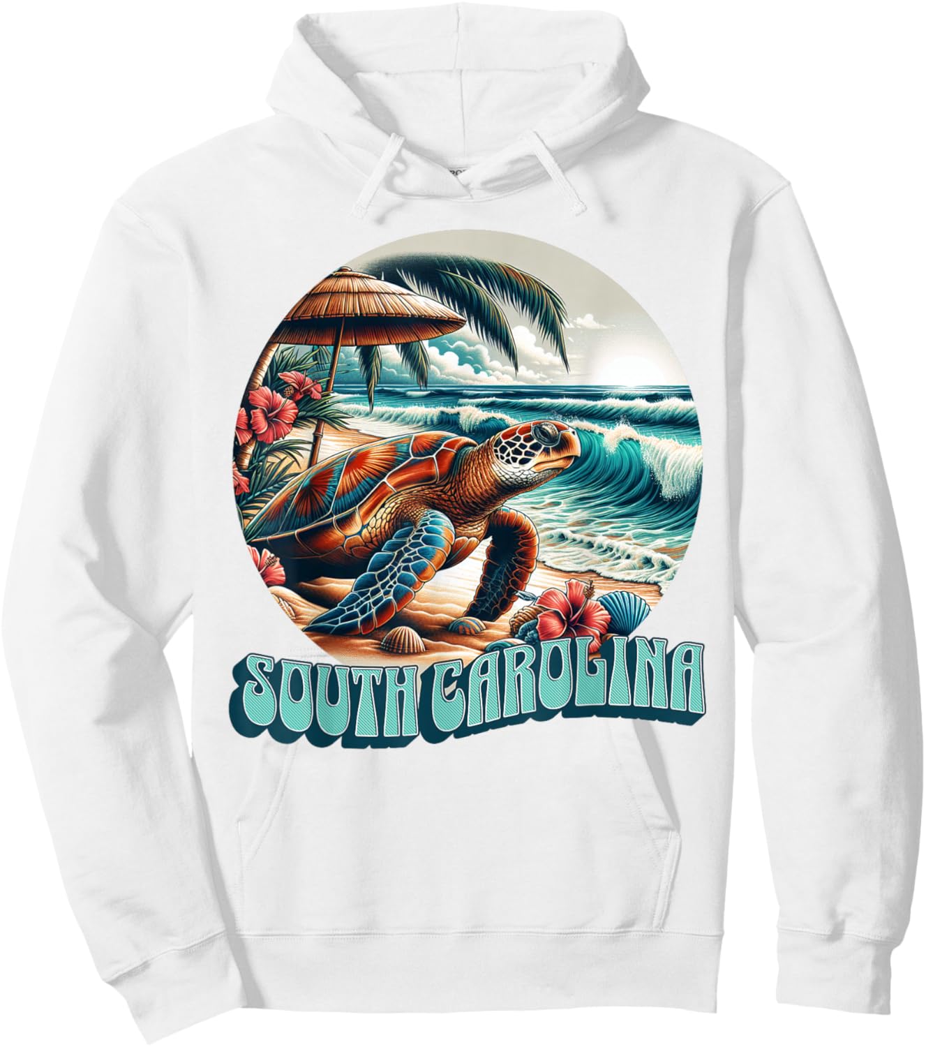 South Carolina Hoodie - Hoodie | White