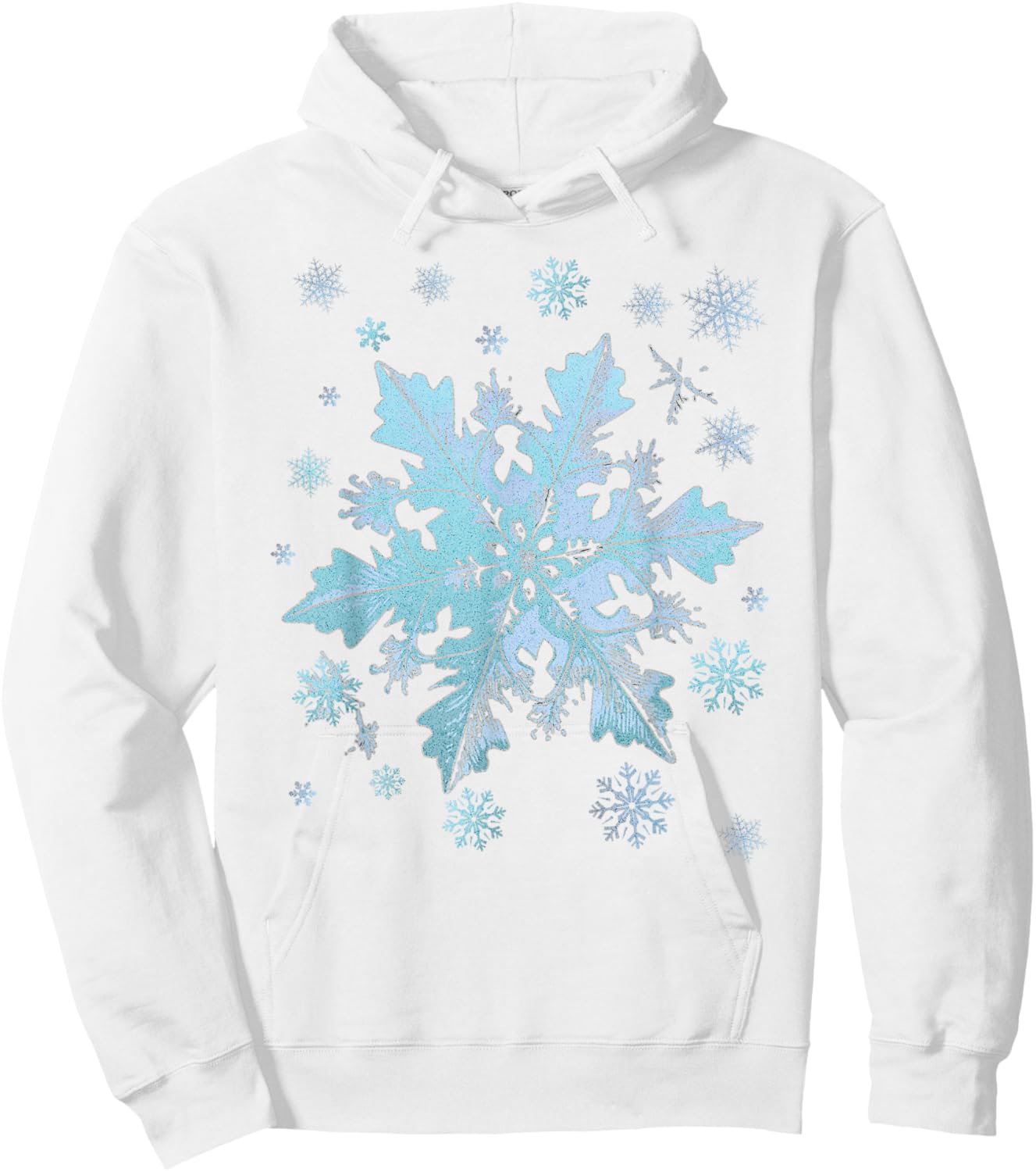 Snowflake Costume Winter Christmas Matching Women Kids Adult Hoodie - Hoodie | White