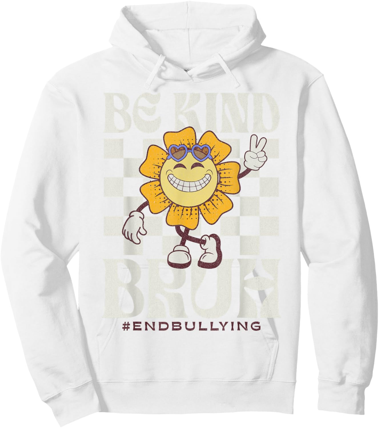 Be Kind Unity Day Orange Anti Bullying For Kids teachers Hoodie - Hoodie | White