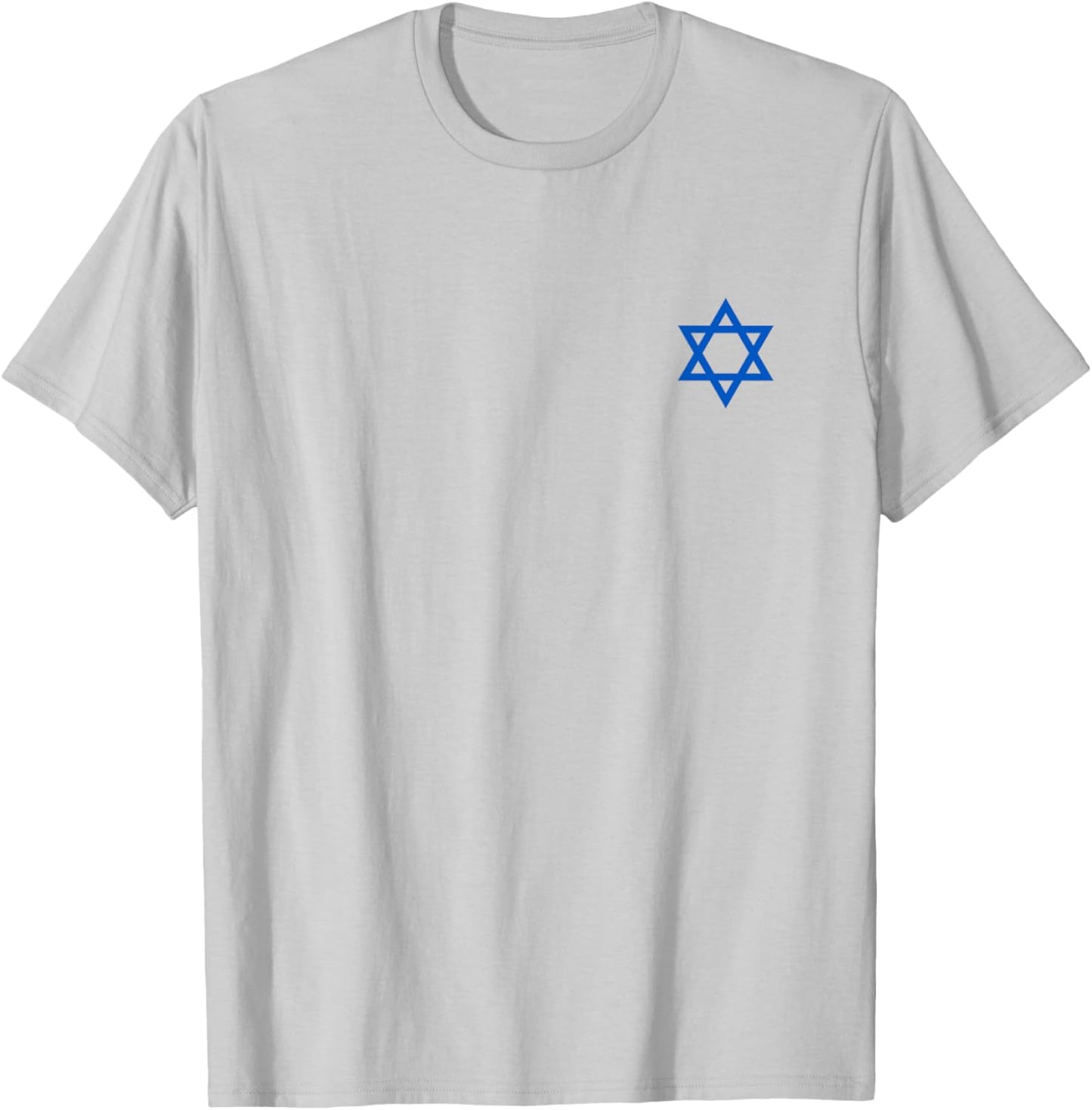 Israel flag, star of David, Judaism, support, solidarity T-Shirt - T-Shirt | Ash