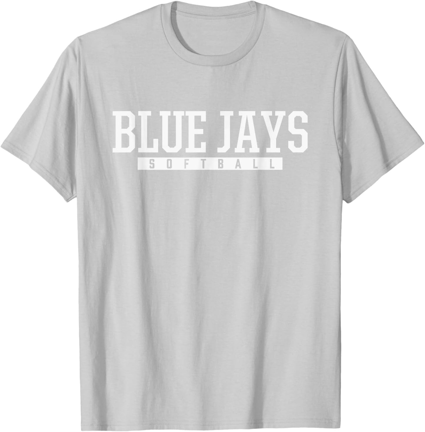 Cimarron Blue Jays Softball HS T-Shirt - T-Shirt | Ash