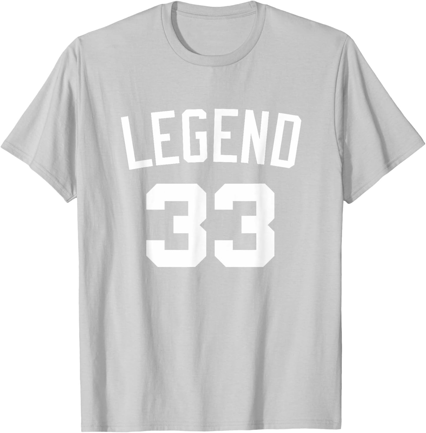 Boston Legend 33 T-Shirt - T-Shirt | Ash