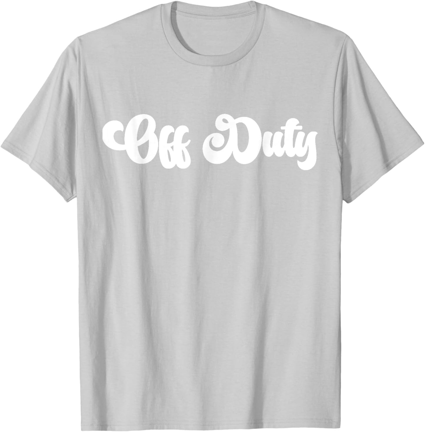 Off Duty T-Shirt - T-Shirt | Ash