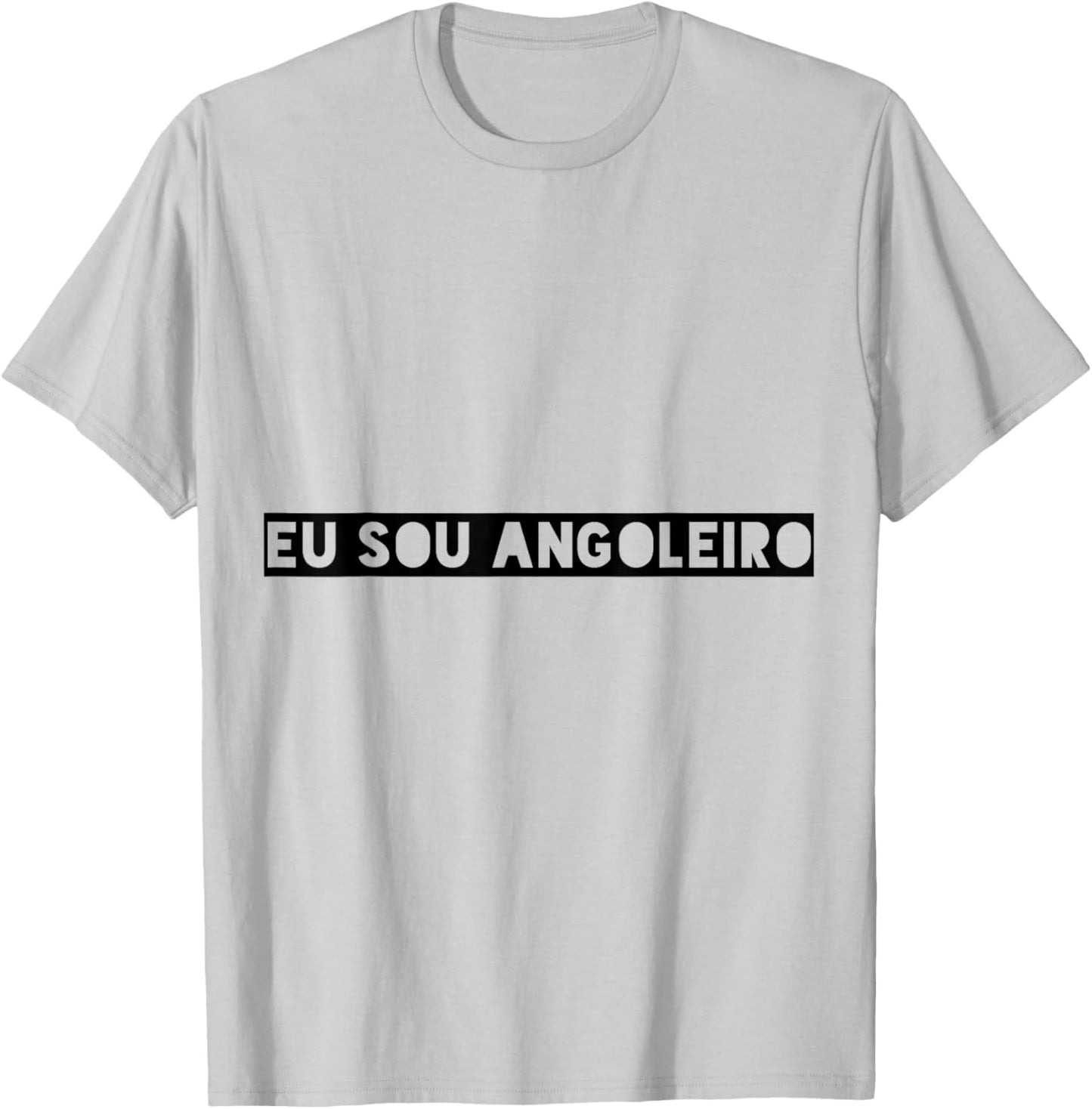 Eu Sou Angoleiro | Capoeirista Clothing | Capoeira Angola T-Shirt - T-Shirt | Ash