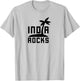 India Rocks South Carolina Military College T-Shirt - T-Shirt | Ash