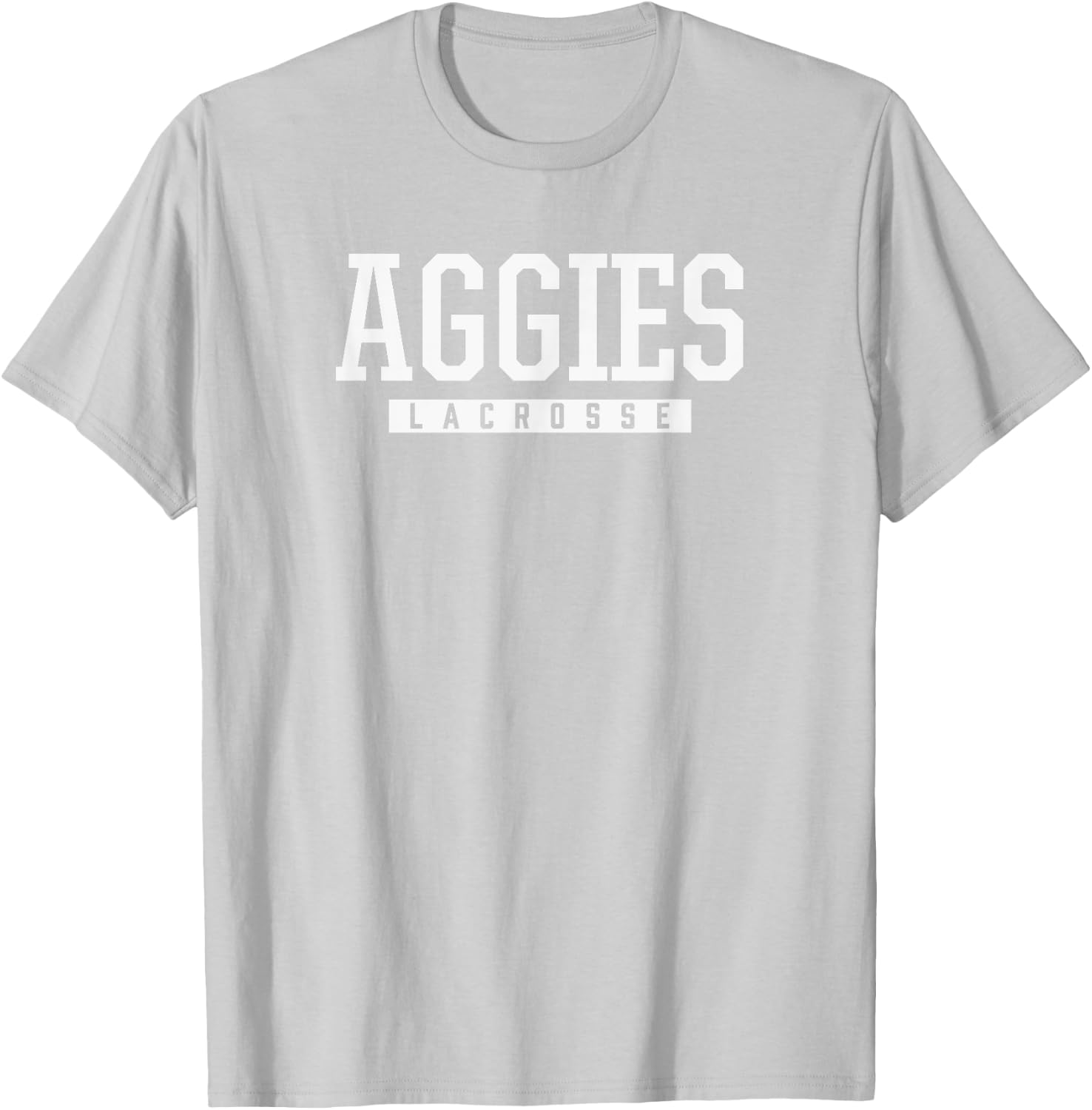 Sand Creek Aggies Lacrosse HS T-Shirt - T-Shirt | Ash