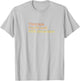 Third Eye, Fourth Wall, Fifth Dimension T-Shirt - T-Shirt | Ash