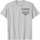 Funny Gift Fan Coach Paddle Tennis Sport Padel Pocket , white, S T-Shirt - T-Shirt | Ash